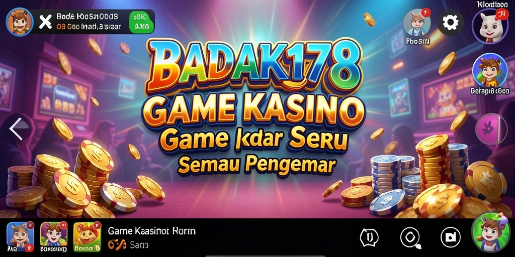 Gambar gameplay BADAK178 yang menampilkan pengalaman Kasino yang mendebarkan.