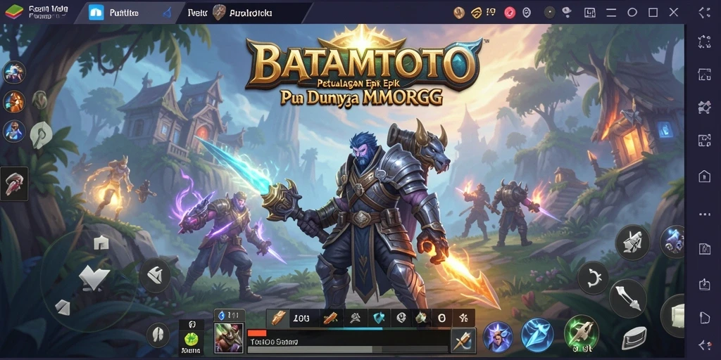 Tampilan menarik dari gameplay BATAMTOTO dengan aksi bertarung yang seru.