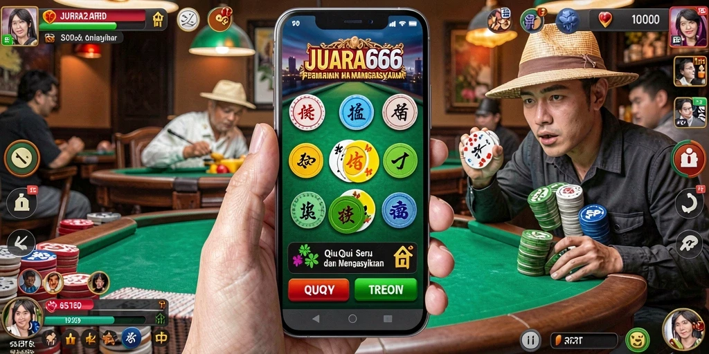 Tampilan gameplay JUARA666 yang menarik dan seru.