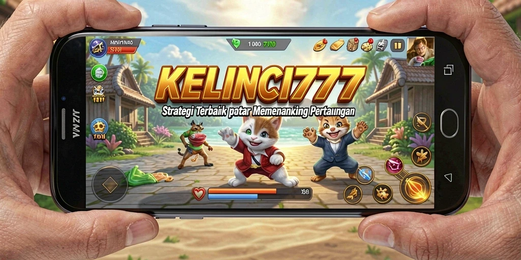 Tampilan gameplay <strong>KELINCI777</strong> yang dinamis dan penuh aksi.