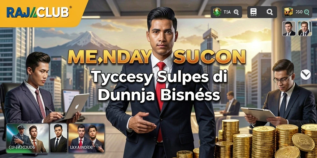 Tampilan gameplay RAJACLUB yang menarik dan menantang di dunia Tycoon.