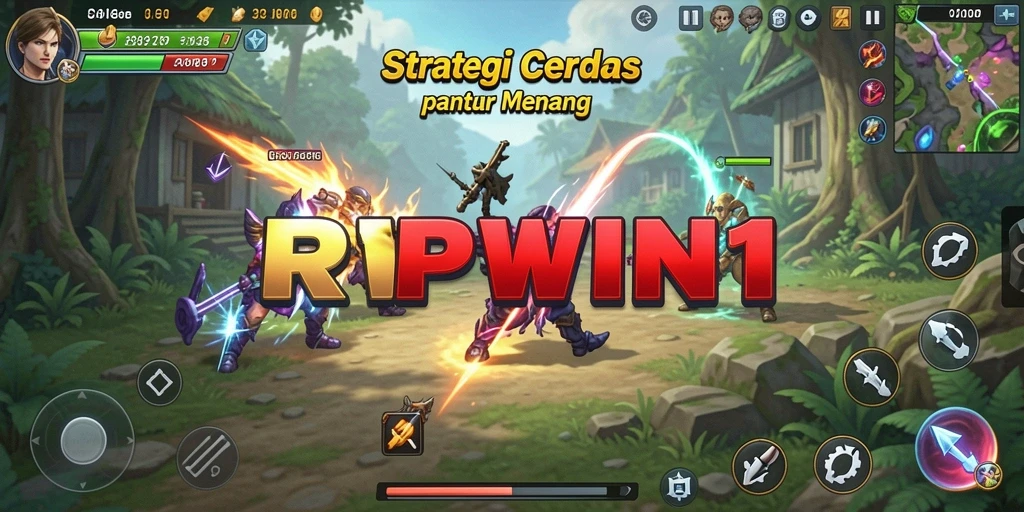 Tampilan gameplay RPWIN1 dengan strategi mendebarkan.