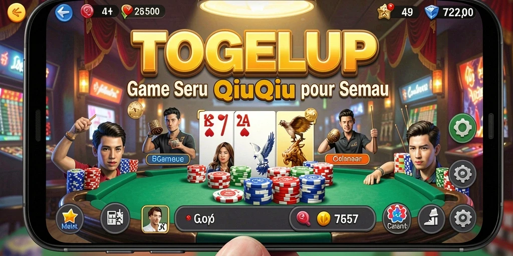 Gameplay seru QiuQiu di TOGELUP.