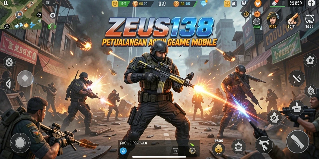 Gameplay epik menunjukkan aksi seru dalam ZEUS138.